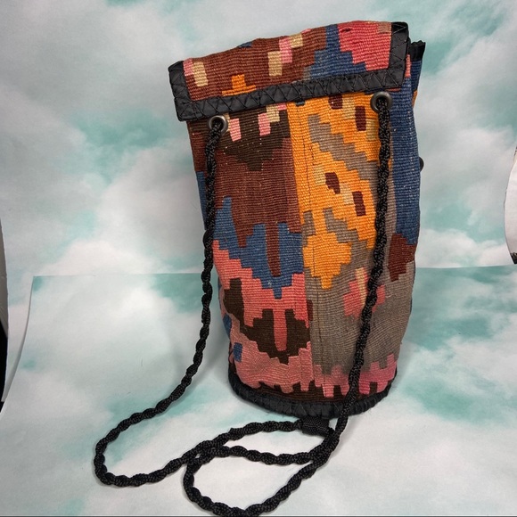 Boho style back pack - Picture 3 of 5